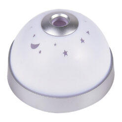 RABALUX ДЕТСКА ЛАМПА С ПРОЕКТОР ЗА ТАВАН И ЧАСОВНИК, LUPE 6990 LED 0,5W, 30LM RGB, БАТЕРИИ 3 Х ААА