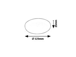 RABALUX LED ПАНЕЛ ЗА ВЪНШЕН МОНТАЖ OLEG 5368 LED / 12W, 1272LM, 4000K, IP65, БЯЛ КРЪГЪЛ ВЛАГОЗАЩИТЕН - Image 4