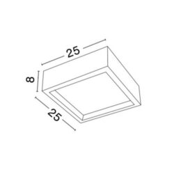 Гипсов Плафон NOVA LUCE Belina 41860201 - Image 2