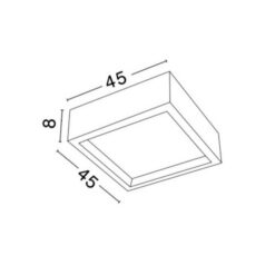 Гипсов Плафон NOVA LUCE Belina 41860401 - Image 2