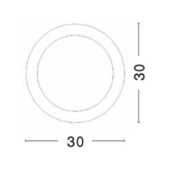 Гипсов Плафон NOVA LUCE Bona 41880201 - Image 2