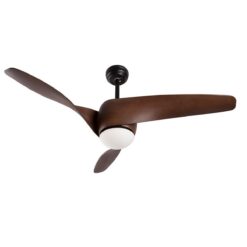 Вентилатор за таван NOVA LUCE NOVA LUCE с LED лампа BREEZE • 55w • Ø132cm • дистанционно • 5267611