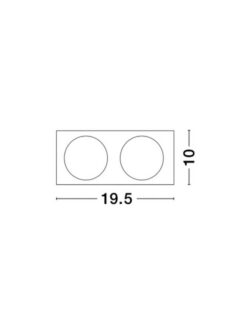 NOVA LUCE - аксесоар за луна за външен монтаж CID 6204 - Image 2