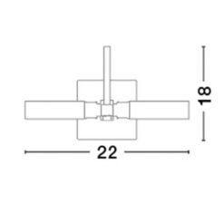 Аплик за баня NOVA LUCE DRITTO 6310661 - Image 2