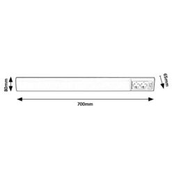LED аплик за кухня RABALUX 78065 BATH 2 - Image 4