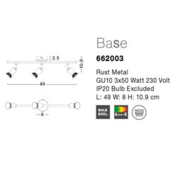 Спот NOVA LUCE BASE 662003 - Image 2