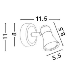 Спот NOVA LUCE GALERIA 663001 - Image 2
