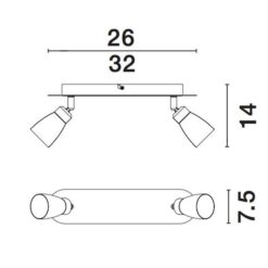 Спот NOVA LUCE CONO 668002 - Image 2