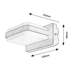 LED фасаден аплик RABALUX 77061 GENDT - Image 5