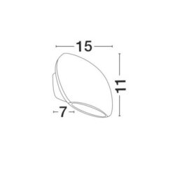 Градински Аплик NOVA LUCE COMO 741661 - Image 2
