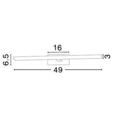Аплик за баня NOVA LUCE MODENA 787001 - Image 2