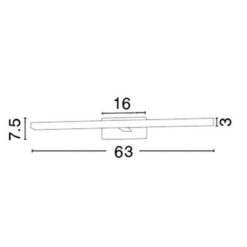 Аплик за баня NOVA LUCE MODENA 787002 - Image 2