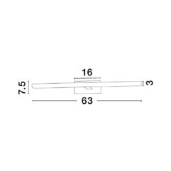 Аплик за баня NOVA LUCE FLAT 787012 - Image 2