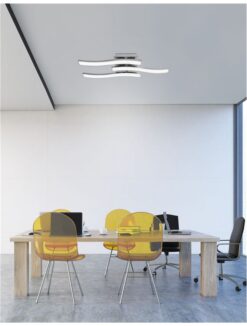 Плафон NOVA LUCE CESENA 81002001 LED 63 W, 4100Lm 3000K IP20 L: 85 W: 23 H: 8 cm - Image 2
