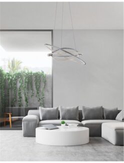 Пендел NOVA LUCE LIVORNO 8107401 LED 55 W, 3900Lm 3000K IP20 D: 60 H: 120 cm