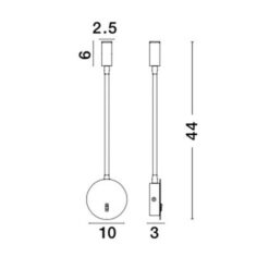 LED Аплик NOVA LUCE JACO 8140322 - Image 2