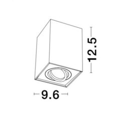 Луна за външен монтаж NOVA LUCE RENDE 820202 • подвижна - Image 2