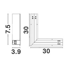 NOVA LUCE 8252013 Q-CONNECTOR - Image 2