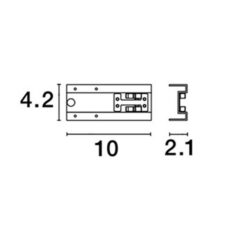 NOVA LUCE 8252015 CONNECTOR - Image 2