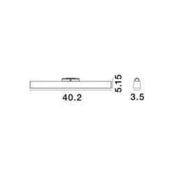 NOVA LUCE - LED модул ESTE 8252026 LED 22 Watt DC24V 1480Lm 3000K IP20 - Image 2