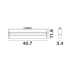 NOVA LUCE - LED модул ESTE 8252028 LED 22 Watt DC24V IP20 3000K 1880Lm - Image 2
