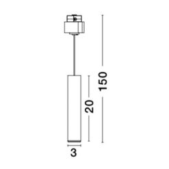 NOVA LUCE - LED модул JAZZ 8252030 LED 10 Watt DC24V 720Lm 3000K IP20 - Image 2