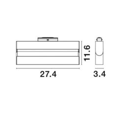 NOVA LUCE - LED модул RIETI 8254418 LED 15 Watt DC24V 860Lm 3000K IP20 - Image 2
