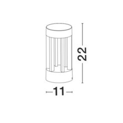 Градински стълб NOVA LUCE DEVORA 826423 - Image 2