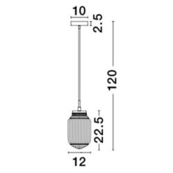 Полилей NOVA LUCE NORD 838184 - Image 2