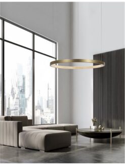 Пендел NOVA LUCE VEGAS 86016806 LED 30 Watt 1650Lm 3000K IP20 D: 85 H1: 4 H2: 180 cm - Image 2