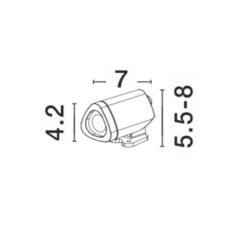 Градински стълб NOVA LUCE MINI 9010004 + колче - Image 2