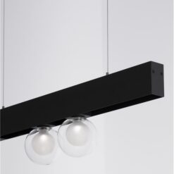 NOVA LUCE - Елемент за магнитна система 9012671 KARMA Aluminium & Glass 5W DC24V Philips D:10 H:15 380Lm 3000K IP20 - Image 3