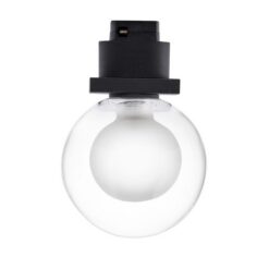 NOVA LUCE - Елемент за магнитна система 9012671 KARMA Aluminium & Glass 5W DC24V Philips D:10 H:15 380Lm 3000K IP20