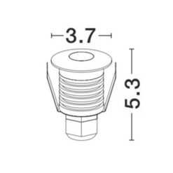 Тротоарен Спот NOVA LUCE BANG” 1w • 3000K • 104Lm • 9019212 - Image 2