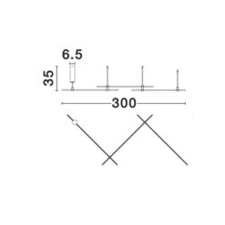 NOVA LUCE - основа за пендел CRON 9028310 IP20 Included Driver 100 Watt AC220-240V Output 24V DC - Image 2