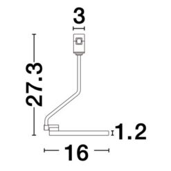 NOVA LUCE - елемент за система POINT 9028818 IP20 3000K 15W DC24V 1100Lm - Image 3