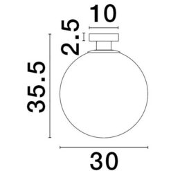 Плафон NOVA LUCE VITA 9028839 - Image 2