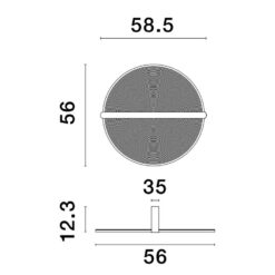 Плафон NOVA LUCE NOAH 9054447 - Image 2