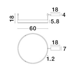 Плафон NOVA LUCE MOTIF 9063600 - Image 2
