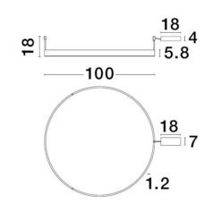 Плафон NOVA LUCE MOTIF 9063606 - Image 2