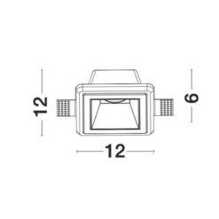 Гипсова луна NOVA LUCE Crate 9090621 - Image 2