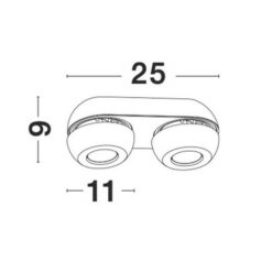 Спот NOVA LUCE GON 9105102 - Image 2