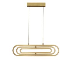 Пендел NOVA LUCE ARTE 9110352 LED 50 W, 3500lm, 3000K, IP20 L: 64 W: 44 H1: 25.8 H2: 120 cm