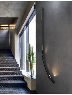 NOVA LUCE - магнитен LED модул CURVE 9112672 Curve Track 72O Sandy Black Aluminium Surface or Pendant Magnetic Profile - Image 4