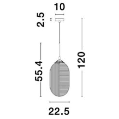 Пендел NOVA LUCE ATHENA 9119110 - Image 2