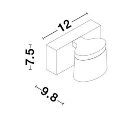 Аплик за баня NOVA LUCE SABIA 9122311 - Image 3
