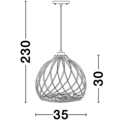 Пендел NOVA LUCE ADANA 9135061 - Image 3