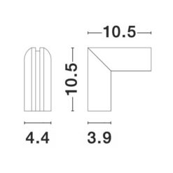 NOVA LUCE - конектор V-CONNECTOR 9136105 - Image 2