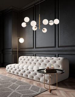 Полилей NOVA LUCE VITRA 9143308 LED G9 8x5 W, IP20 Bulb Excluded L: 120 W: 103 H1: 45 H2: 145 cm - Image 2