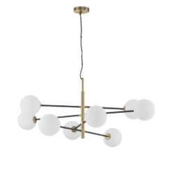 Полилей NOVA LUCE VITRA 9143308 LED G9 8x5 W, IP20 Bulb Excluded L: 120 W: 103 H1: 45 H2: 145 cm